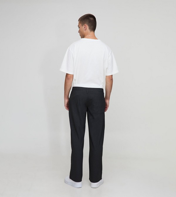 boohooMAN boohooMAN - Charcoal Casual Pants