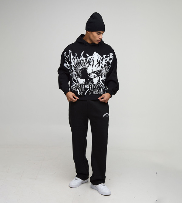 boohooMAN Hoodies & Sweatshirts - Black Sweatshirts