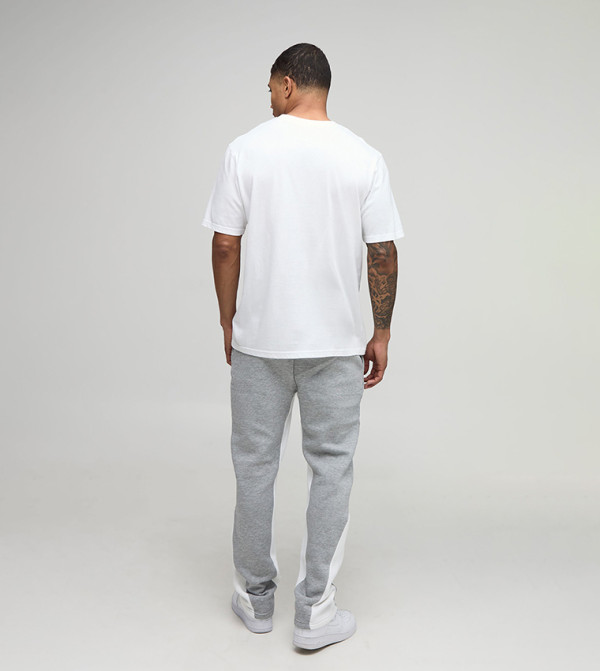 بوهو مان  بنطلونات و تشينو  - رمادي بنطال كاجوال