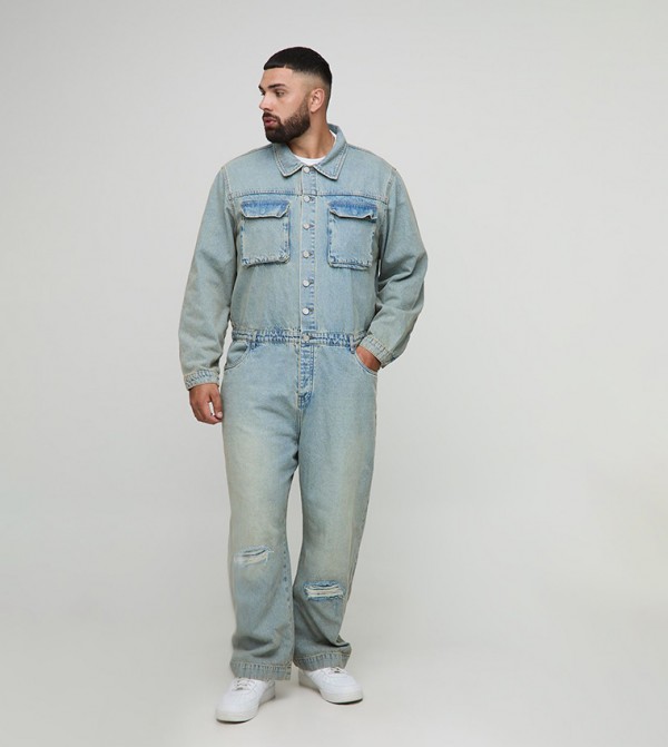 boohooMAN  matching-sets - Blue Track Suits