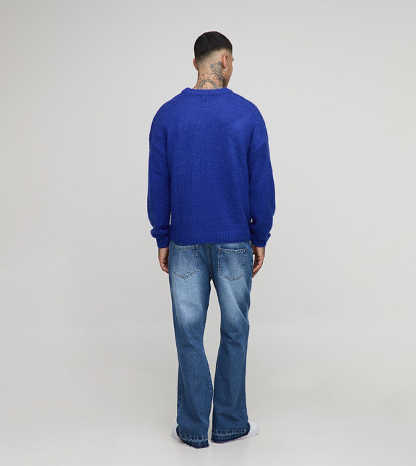 boohooMAN  Jeans - Blue Slim Jeans