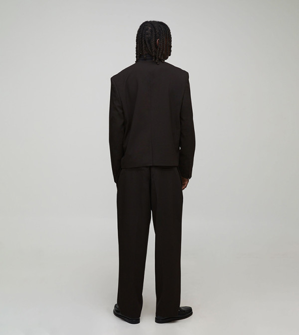 boohooMAN Formal Pants - CHOCOLATE Formal Pants