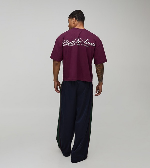 boohooMAN  - Red Round Neck T-Shirts