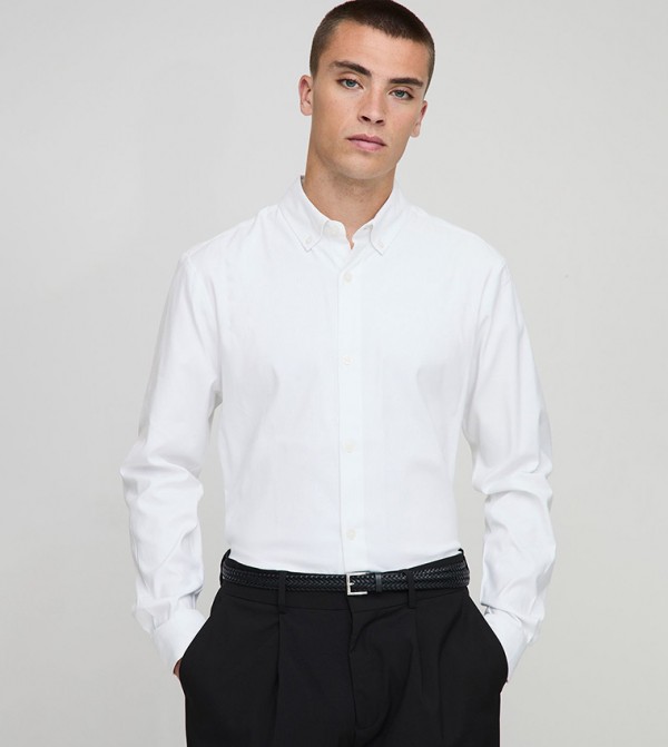 boohooMAN  - White Casual Shirts