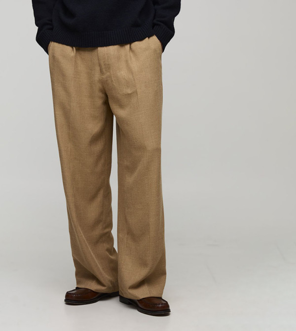 بوهو مان بوهو مان - بني  بنطال كاجوال