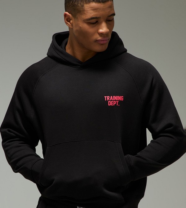 boohooMAN boohooMAN - Black Hoodies