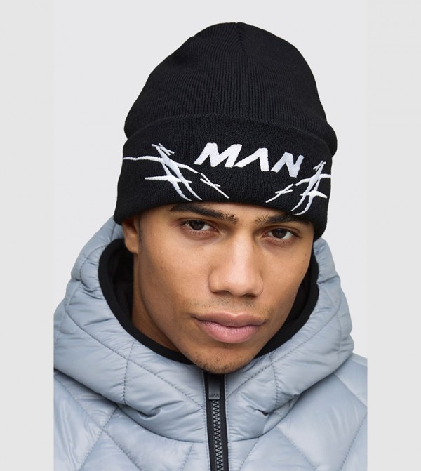 boohooMAN Accessories - Black Beanies