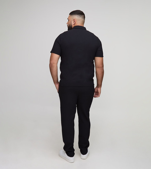boohooMAN - Outlet  Clothing Set - Black Co-Ord Set