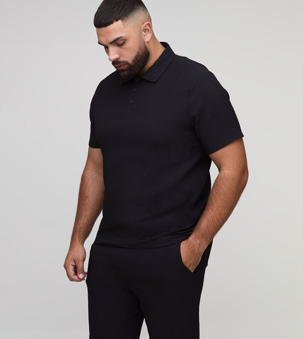 boohooMAN - Outlet  Clothing Set - Black Co-Ord Set