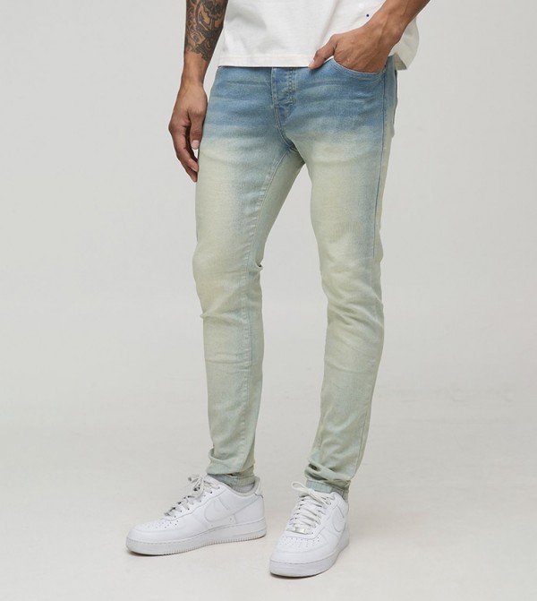 boohooMAN Skinny Jeans - Blue Skinny Jeans