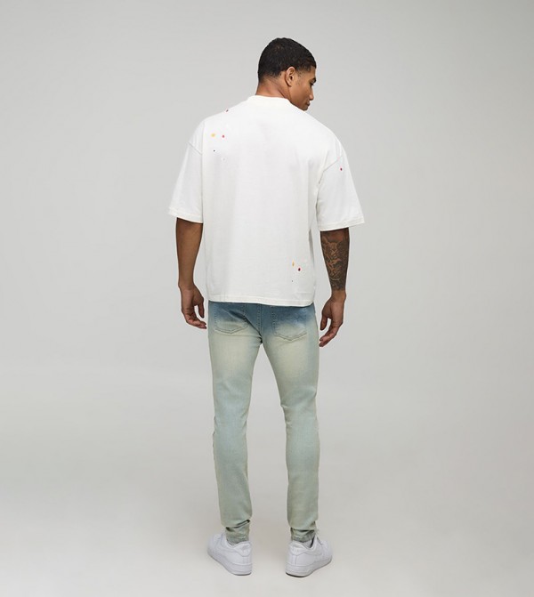 boohooMAN Skinny Jeans - Blue Skinny Jeans