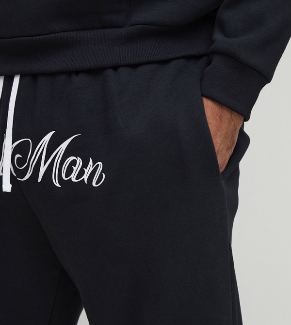 boohooMAN  Joggers - Black Joggers