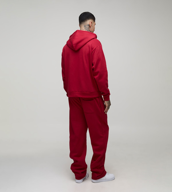 بوهو مان  أطقم ملابس - أحمر Co-Ord Set