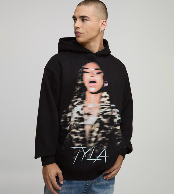 بوهو مان بوهو مان - أسود هودي