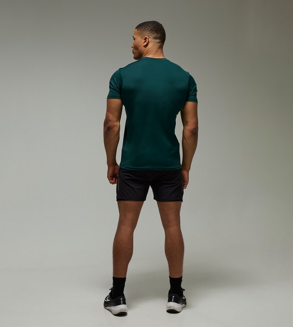 boohooMAN  Sportswear - Green T-Shirts & Vests