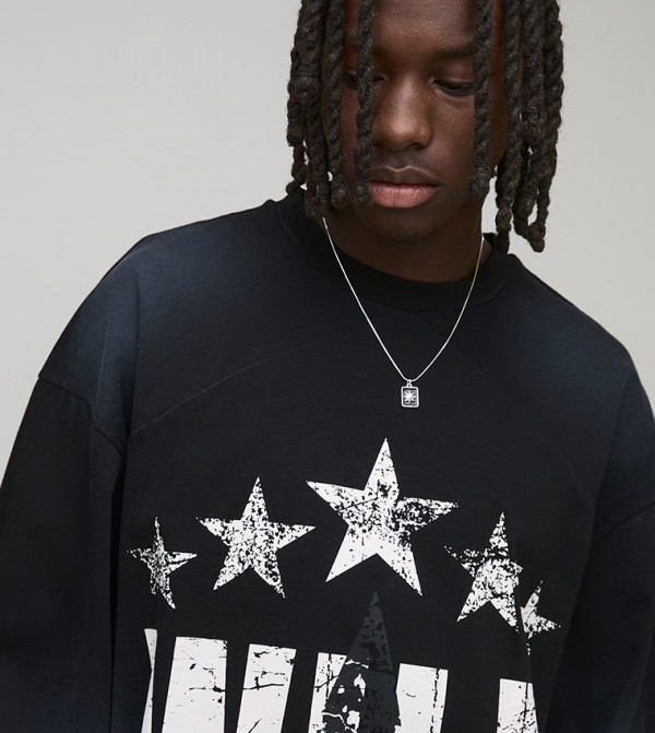 boohooMAN boohooMAN - Black Round Neck T-Shirts