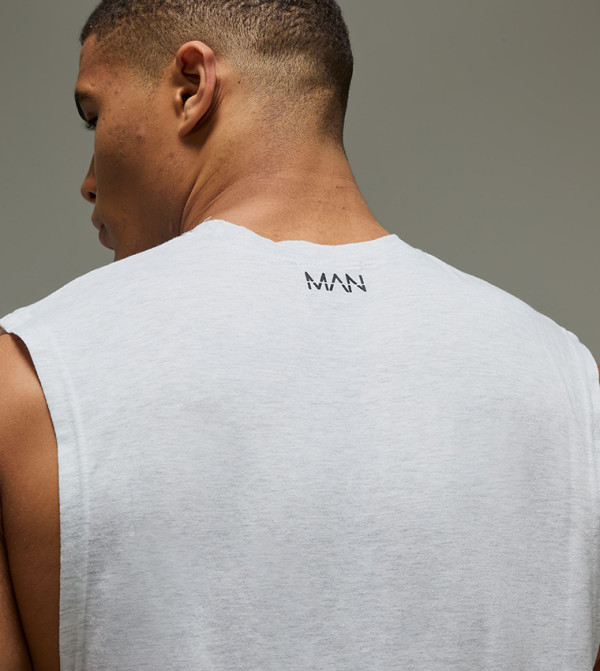 boohooMAN  Clothing - Grey T-Shirts & Vests