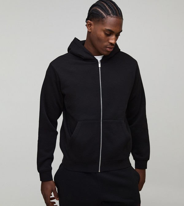boohooMAN  Clothing - Black Casual Jackets