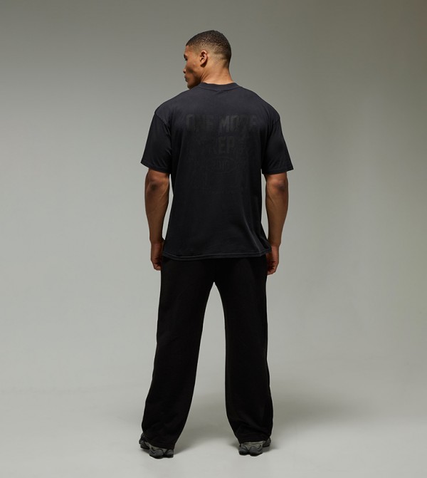 boohooMAN boohooMAN - Black Round Neck T-Shirts