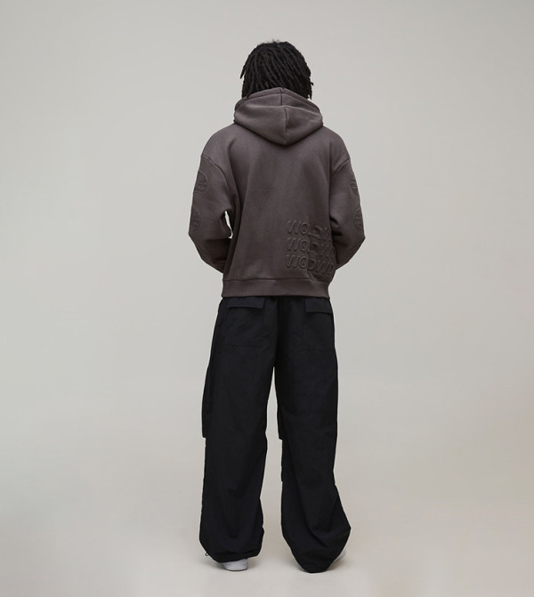 boohooMAN  Clothing - Grey Hoodies