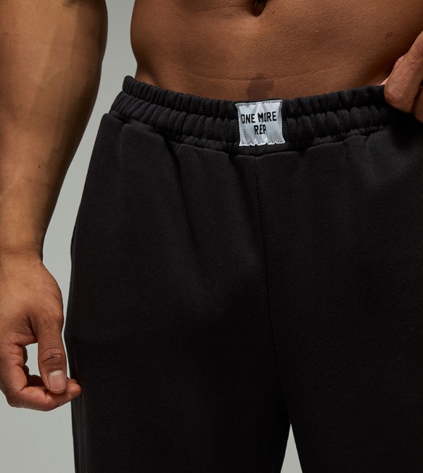 بوهو مان بنطلونات و تشينو - أسود جوغر