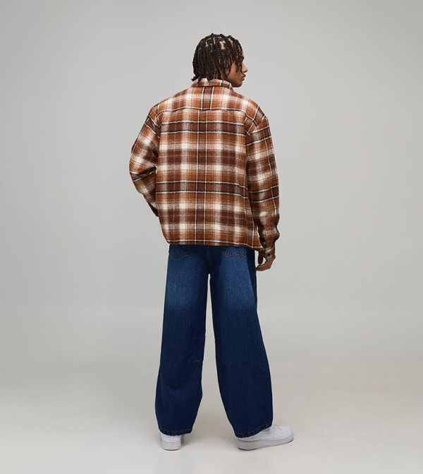 boohooMAN  Jeans - Blue Relaxed Jeans