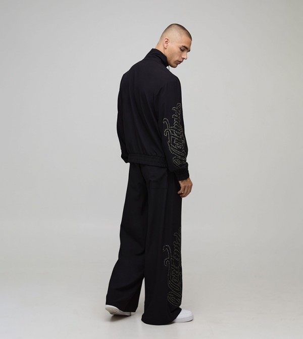 boohooMAN  matching-sets - Black Track Suits