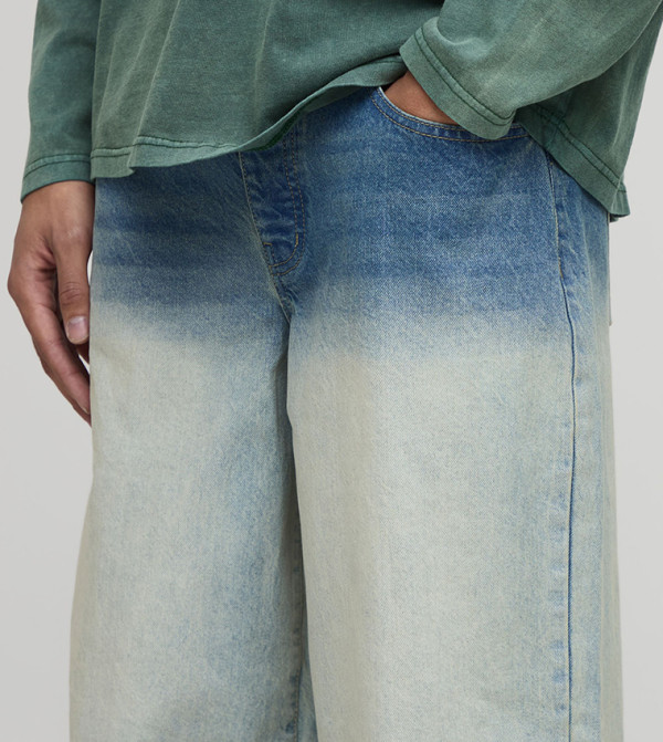 boohooMAN  Jeans - Blue Relaxed Jeans