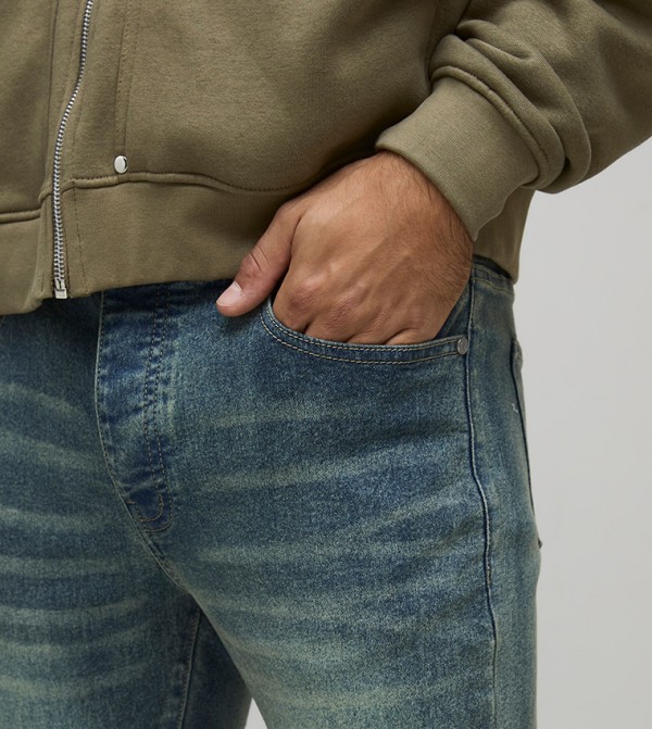 boohooMAN Skinny Jeans - Blue Skinny Jeans