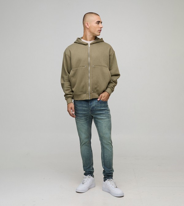 boohooMAN Skinny Jeans - Blue Skinny Jeans