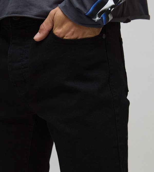 boohooMAN Skinny Jeans - Black Skinny Jeans