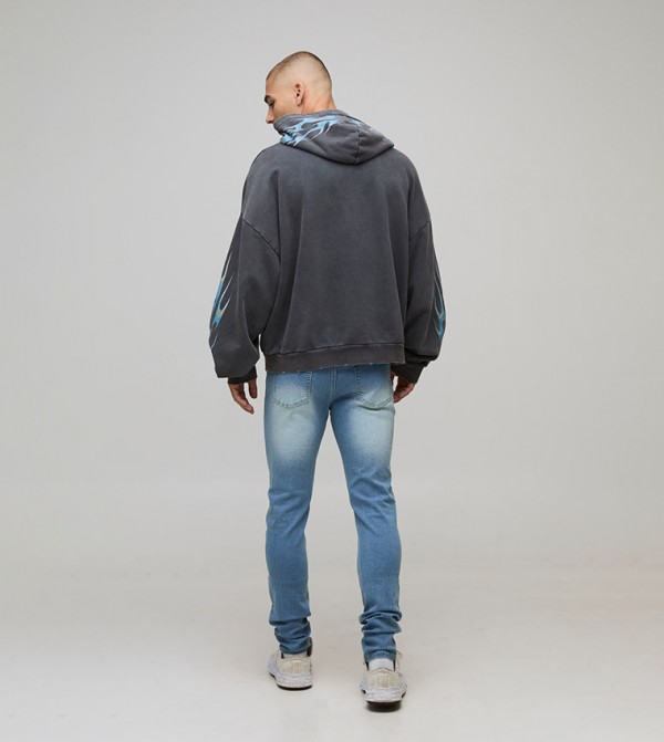boohooMAN Skinny Jeans - Blue Skinny Jeans