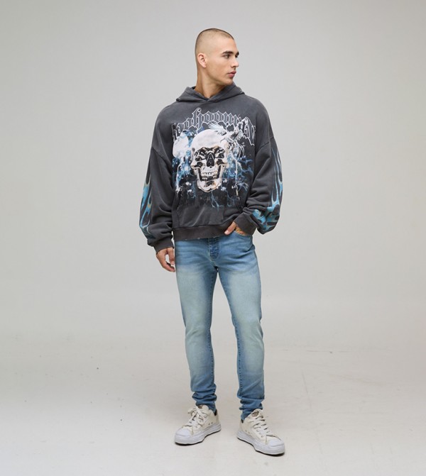 boohooMAN Skinny Jeans - Blue Skinny Jeans