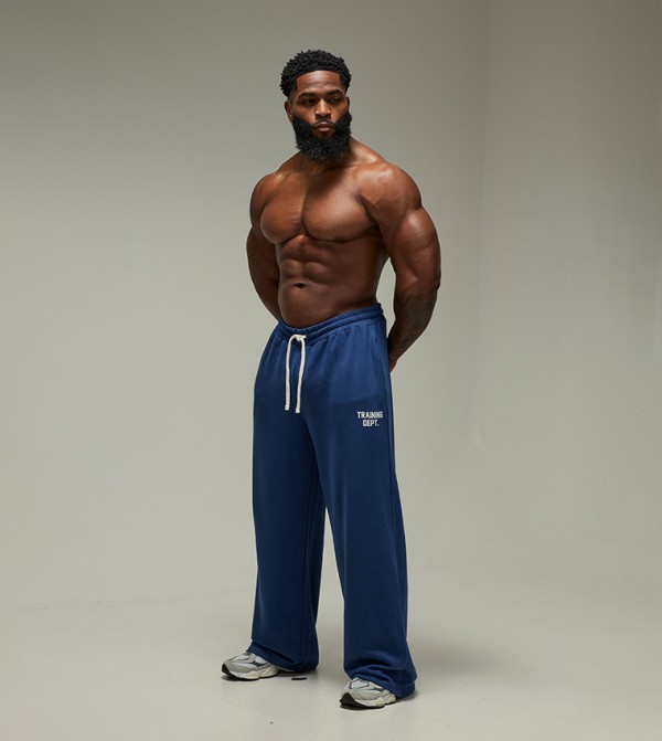 boohooMAN  - Navy Joggers