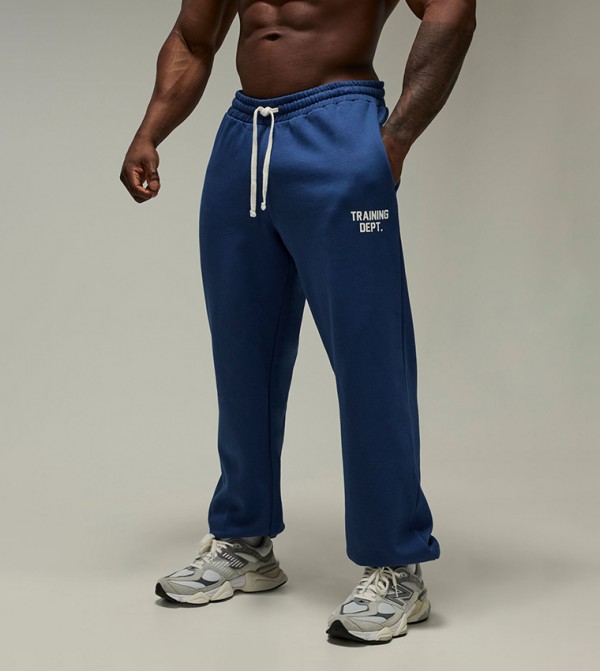 boohooMAN  Joggers - Navy Joggers