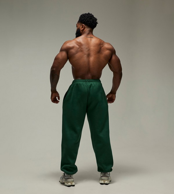 boohooMAN Sportswear - Green Track Pants & Joggers