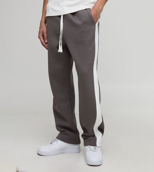 boohooMAN  Clothing - Charcoal Casual Pants