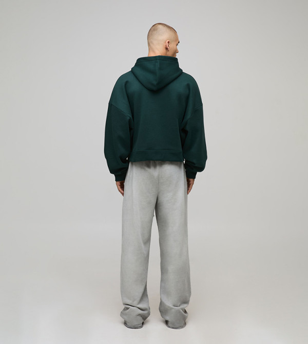 boohooMAN  Clothing - Green Hoodies