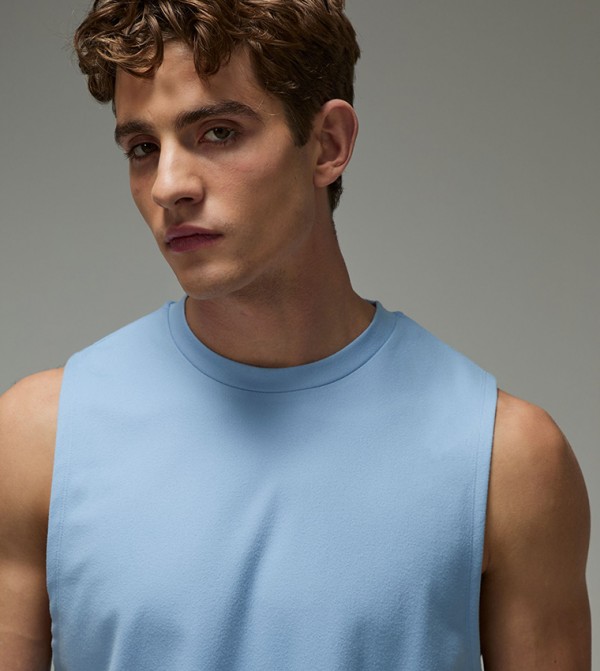 boohooMAN Sportswear - Blue T-Shirts & Vests