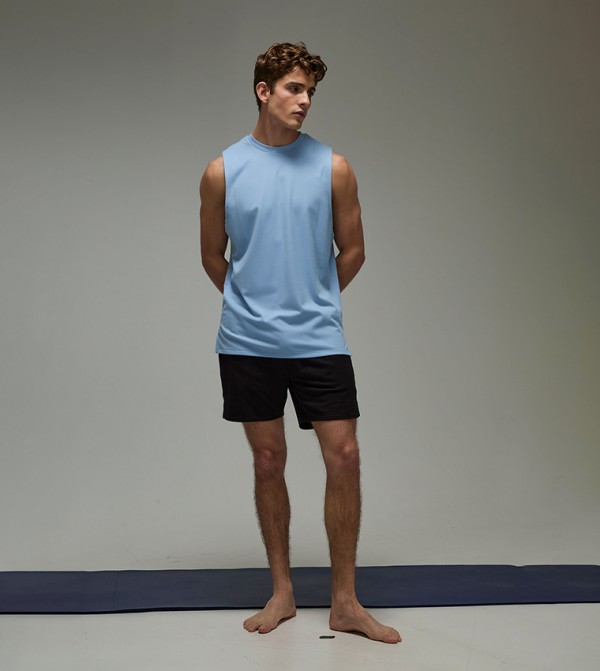 boohooMAN Sportswear - Blue T-Shirts & Vests