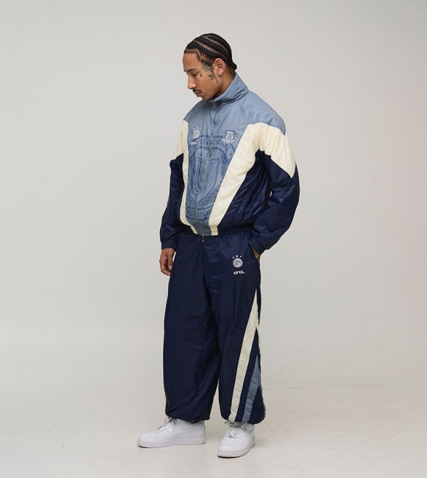 boohooMAN  - Navy Casual Pants
