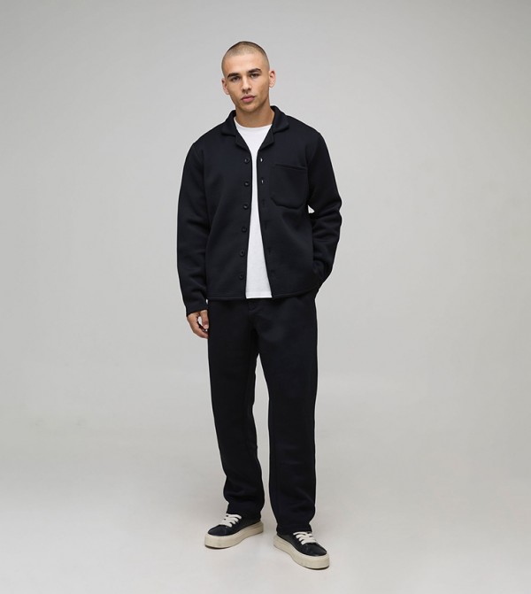 boohooMAN Clothing - Black Co-Ord Set