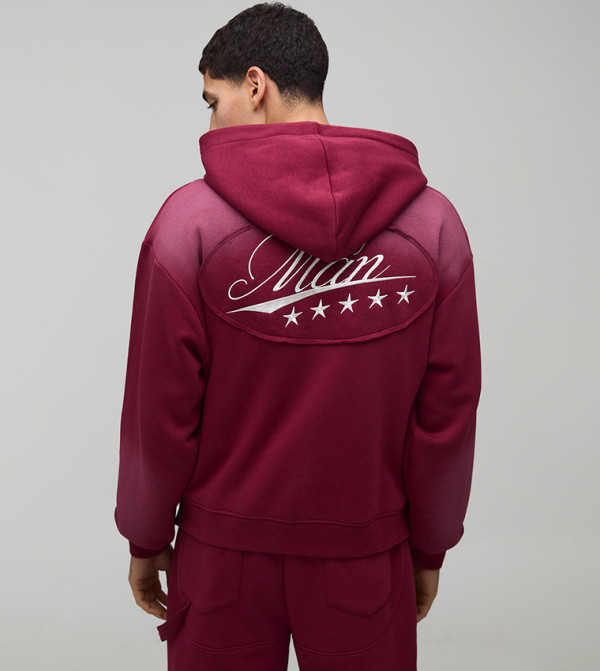 بوهو مان  أطقم ملابس - أحمر Co-Ord Set