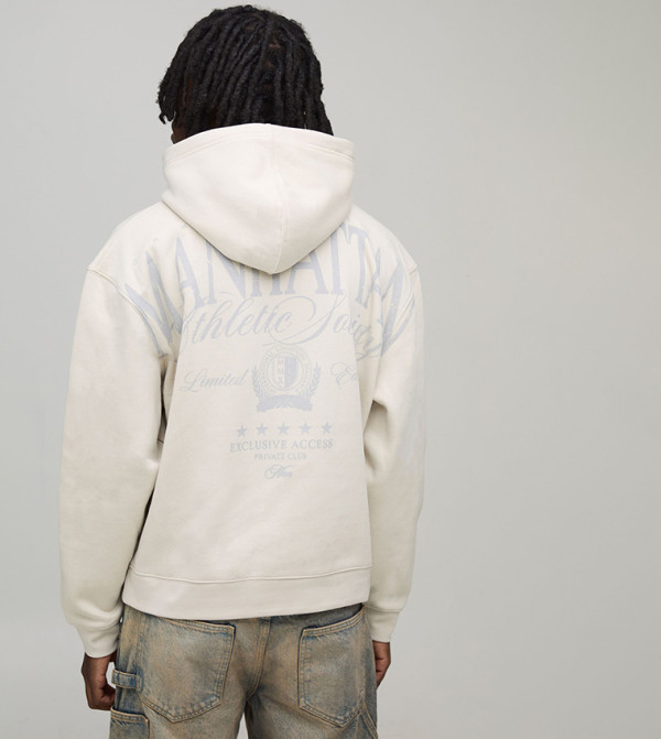 boohooMAN  Hoodies & Sweatshirts - STONE Hoodies