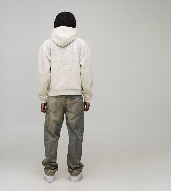 boohooMAN  Hoodies & Sweatshirts - STONE Hoodies