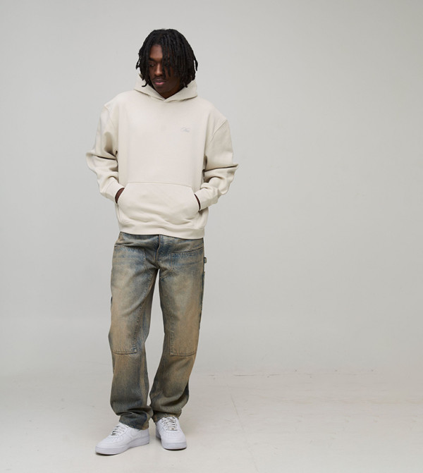 boohooMAN  Hoodies & Sweatshirts - STONE Hoodies