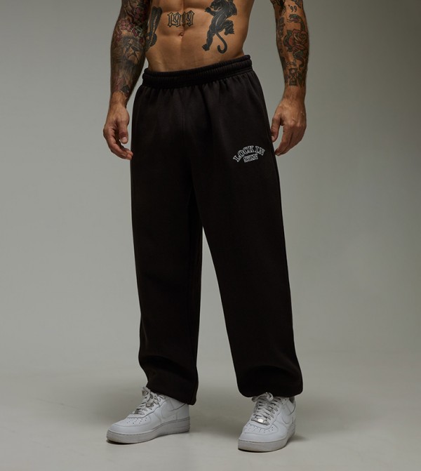 boohooMAN Pants & Chinos - Black Joggers