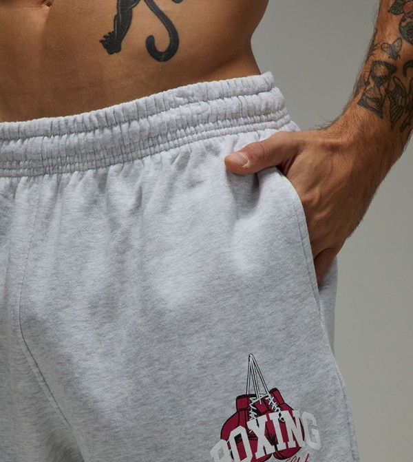 boohooMAN Clothing - Grey Joggers