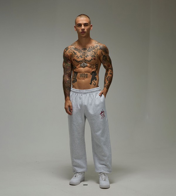 boohooMAN Clothing - Grey Joggers