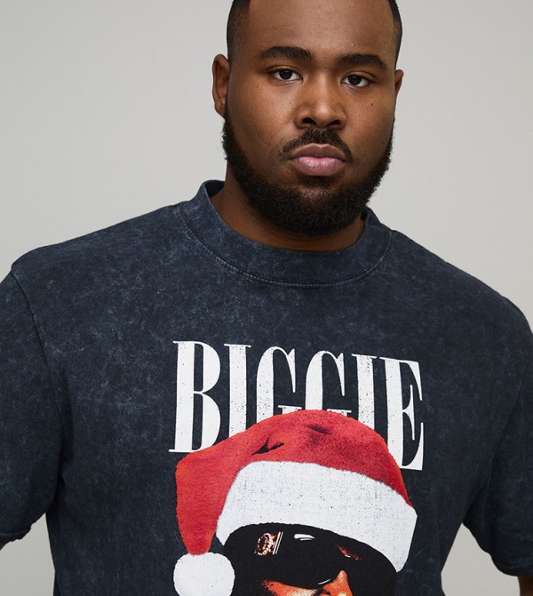 boohooMAN Clothing - Black Round Neck T-Shirts